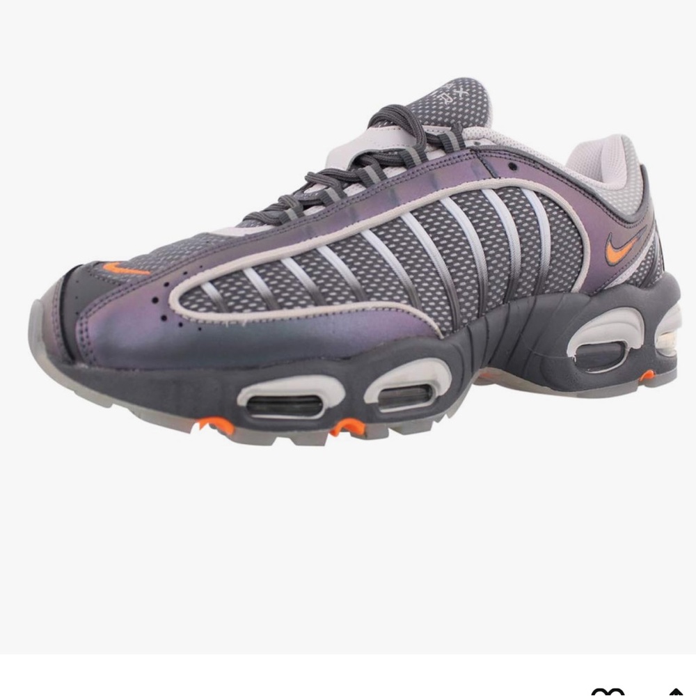 Unisex Nike Air Max Trailwind IV Iridescent Gray and Orange Men’s 8.5